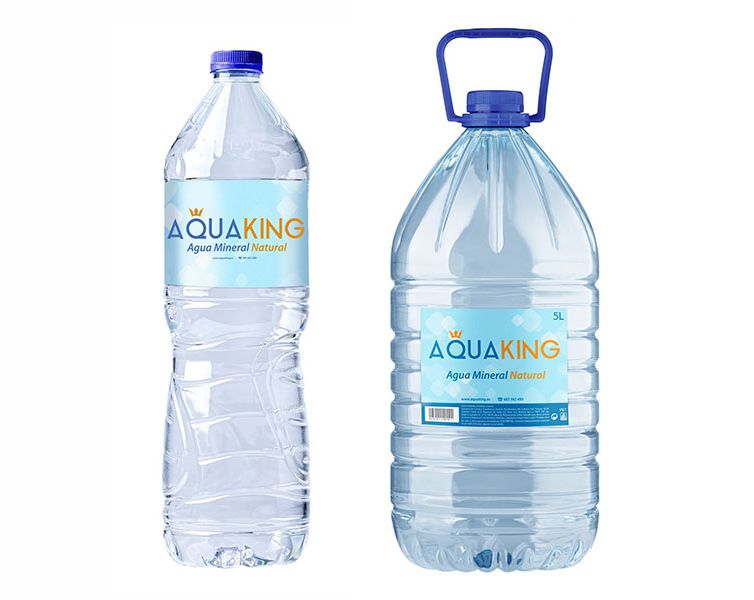 Pack King 12 botellas x 1.5L y 16 garrafas x 5L (98 lt) (a 0.24 €/lt)