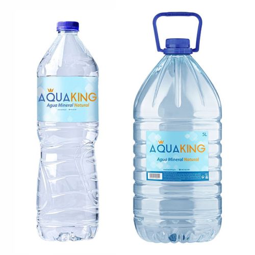 Pack King 12 botellas x 1.5L y 16 garrafas x 5L (98 lt) (a 0.24 €/lt)