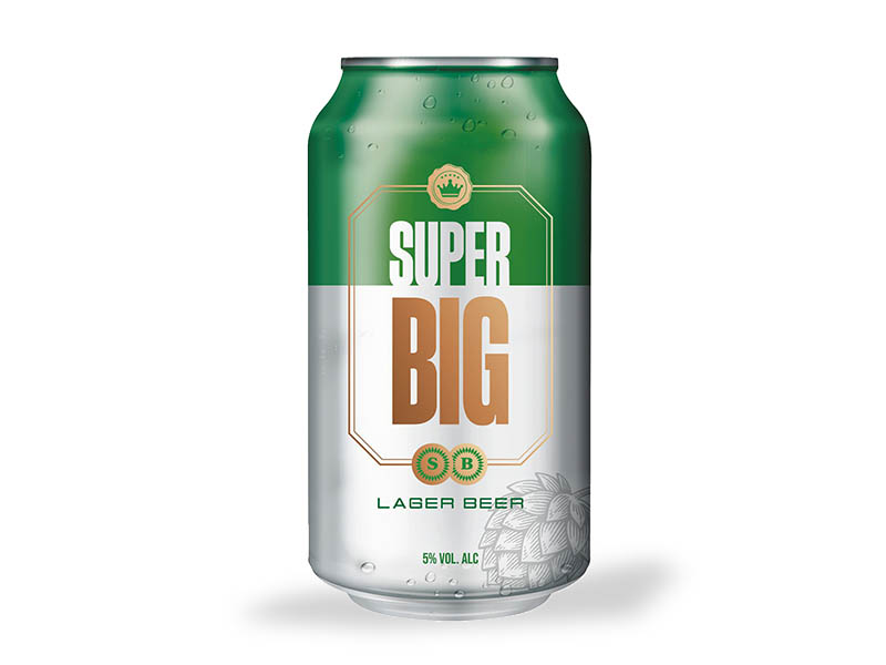 Pack King Cervezas CON 0,33 lt 4 Pack 48 latas