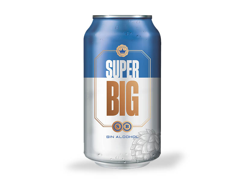 Pack King Cervezas SIN 0,33 lt 4 Pack 48 latas