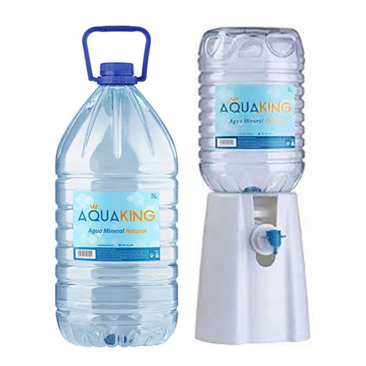 OFERTÓN! Dto. 20% Pack King Agua 8 lt (13 Garrafas de 8 lt) (104 lt) + Dispensador de Regalo