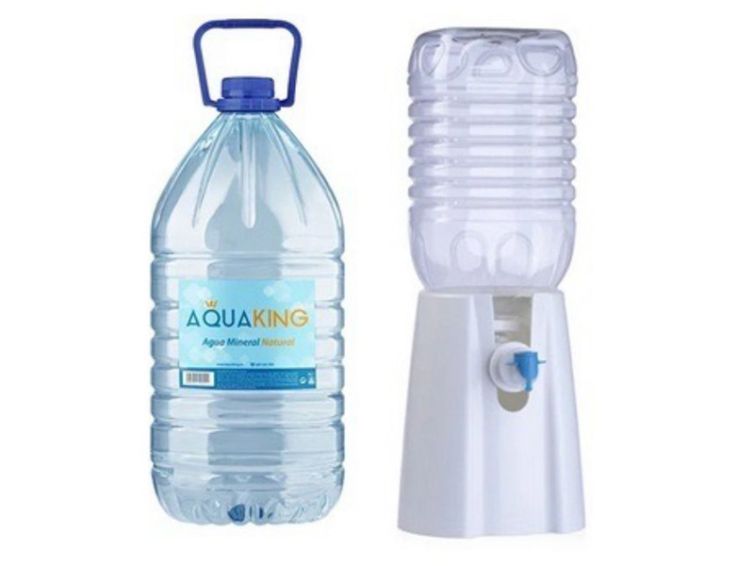 OFERTÓN! Dto. 20% Pack King Agua 8 lt (13 Garrafas de 8 lt) (104 lt) + Dispensador de Regalo