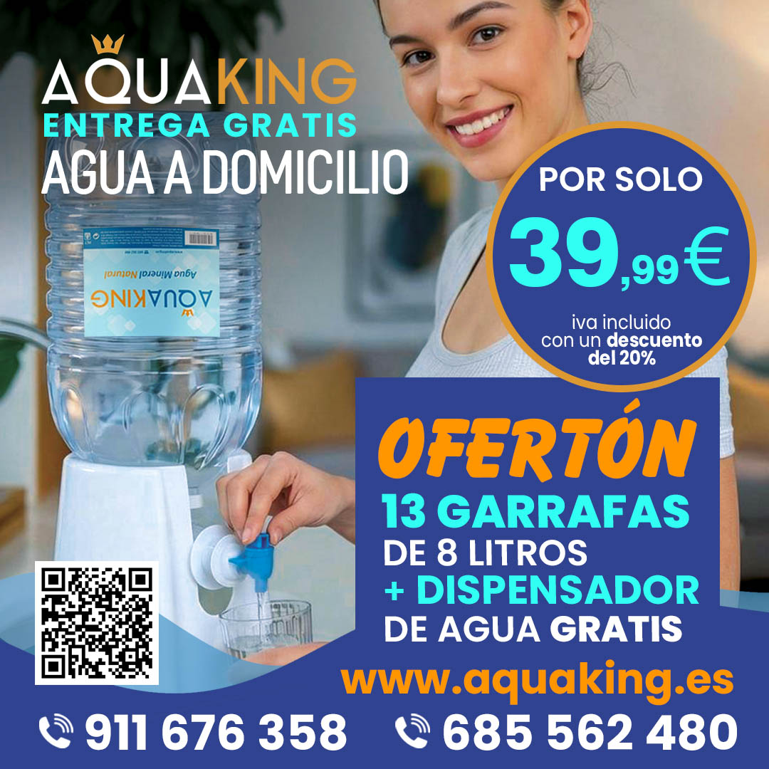 Compra tu Ofertón de Agua + Dispensador de Regalo